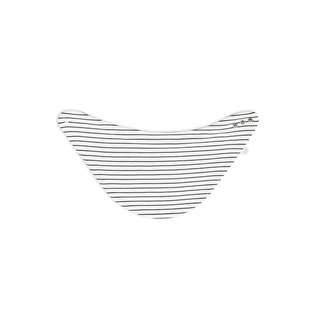 MORI Bib - Grey Stripe