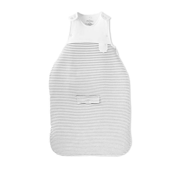 MORI Clever Sleeping Bag - Grey Stripe - TOG 2.5