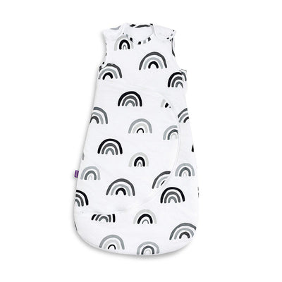 SnuzPouch Sleeping Bag - Mono Rainbow - TOG 1.0