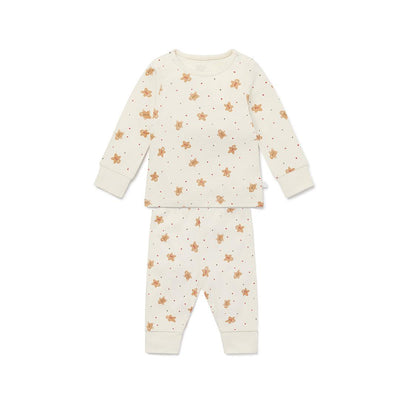 MORI Christmas Pyjamas  - Gingerbread Print